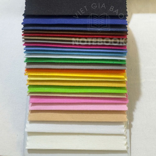 nguyên liệu vải canvas làm sổ tay